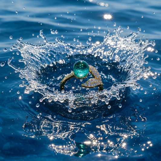 Anello Mermaid Ocean Blue