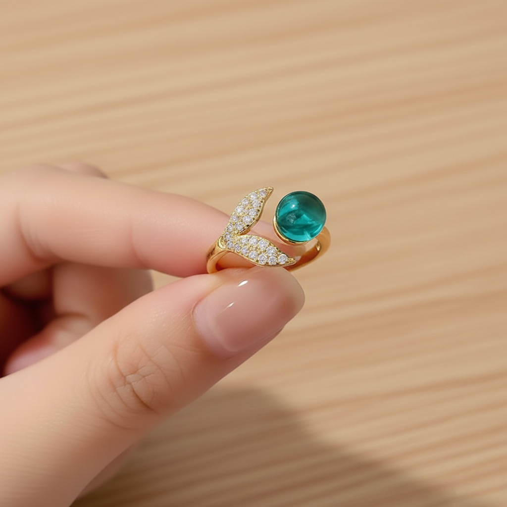 Anello Mermaid Ocean Blue
