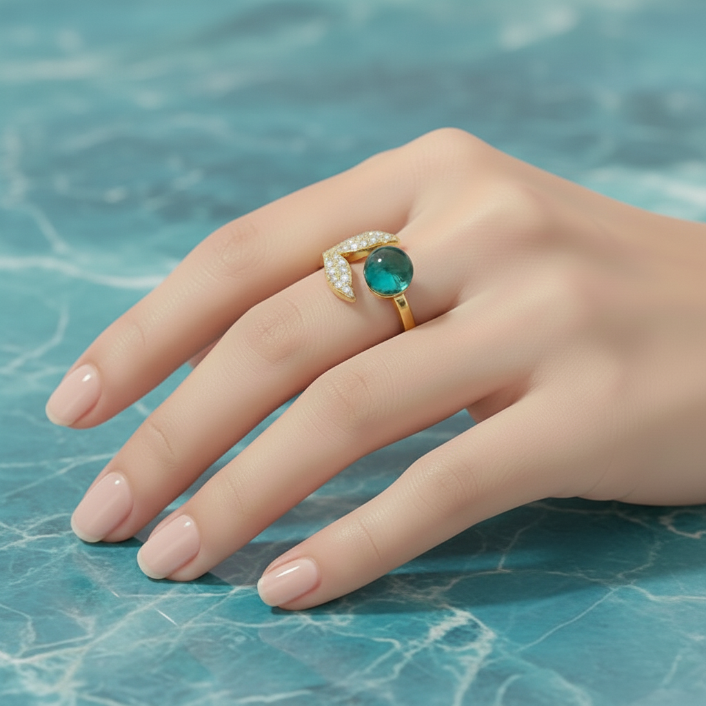 Anello Mermaid Ocean Blue